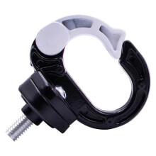 Helmet Hook for Motorcycle and ATV – Aluminum Mount Holder for Dirt Bike, Scooter, and Luggage – Black Hanger Accessory