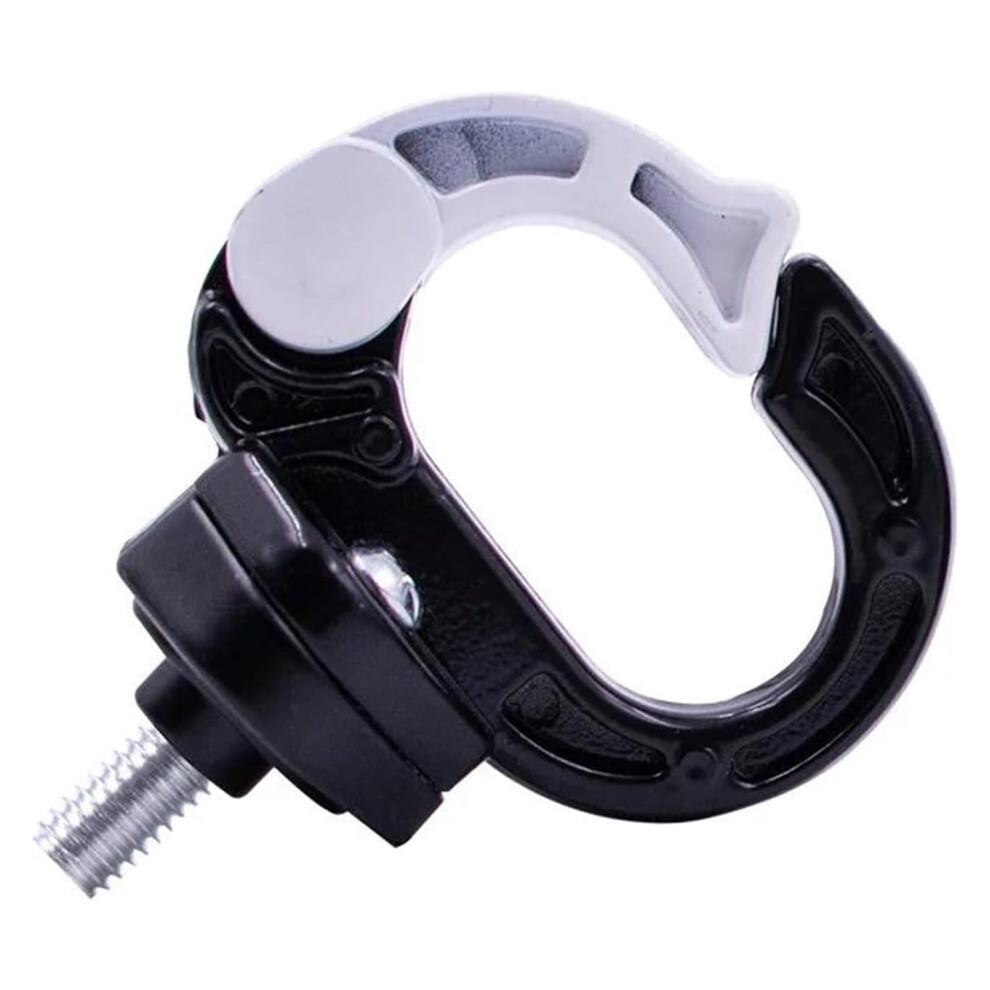 Helmet Hook For Motorcycle And Atv Â Aluminum Mount Holder For Dirt Bike, Scooter, And Luggage Â Hanger Accessory Black 9382693555397