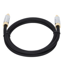 Premium Optical Digital S/PDIF Toslink Audio Cable, Superb Sonic Clarity, Eliminates Electrical Problems & Ground Loops, Flexible PVC Jacket For Seaml