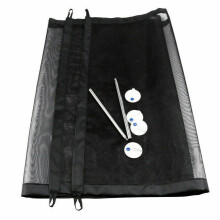 Retractable Pet Mesh Fence Safety Gate Indoor Outdoor Use Easy Install Dog Barrier For Stairs Doorways Hallways