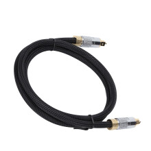 Hochwertiges optisches digitales Audiokabel, schlank, 1,5 m für PS4 und Audiosysteme