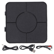 Bluetooth Transmitter Receiver, aptX Low Latency For Non-Bluetooth Devices, Portable Audio-Streaming With RCA Cable, For Home Stereo And Wireless