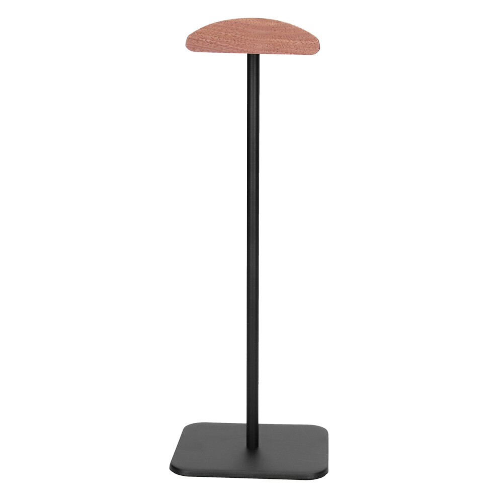 Metal Walnut U-Shape Headphone Stand, Stable Nonslip, Durable, Black 9441377390416