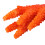 Artificial Coral Decorative Orange Corals Decor for Turtle for 3