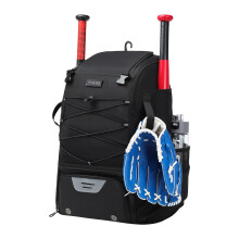 Generique Sports Bag Kids Backpack, Bat Compartment, Shoe Storage, Adjustable Straps, 21 x 14 x 9 Inches