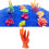 Artificial Coral Decorative Orange Corals Decor for Turtle for 2