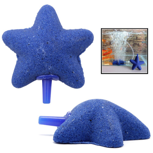Air Stone Bubble Diffuser Stervorm Stenen Beluchter-Blauw 1