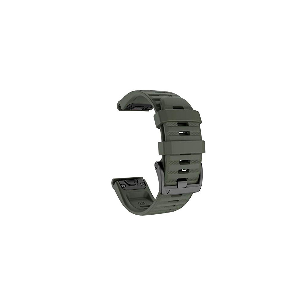 Quickfit Watchband Strap Silicone Easyfit 22Mm 26Mm Compatible With Fenix 6 Pro 6X 5X Plus 3 3Hr 9199774209106