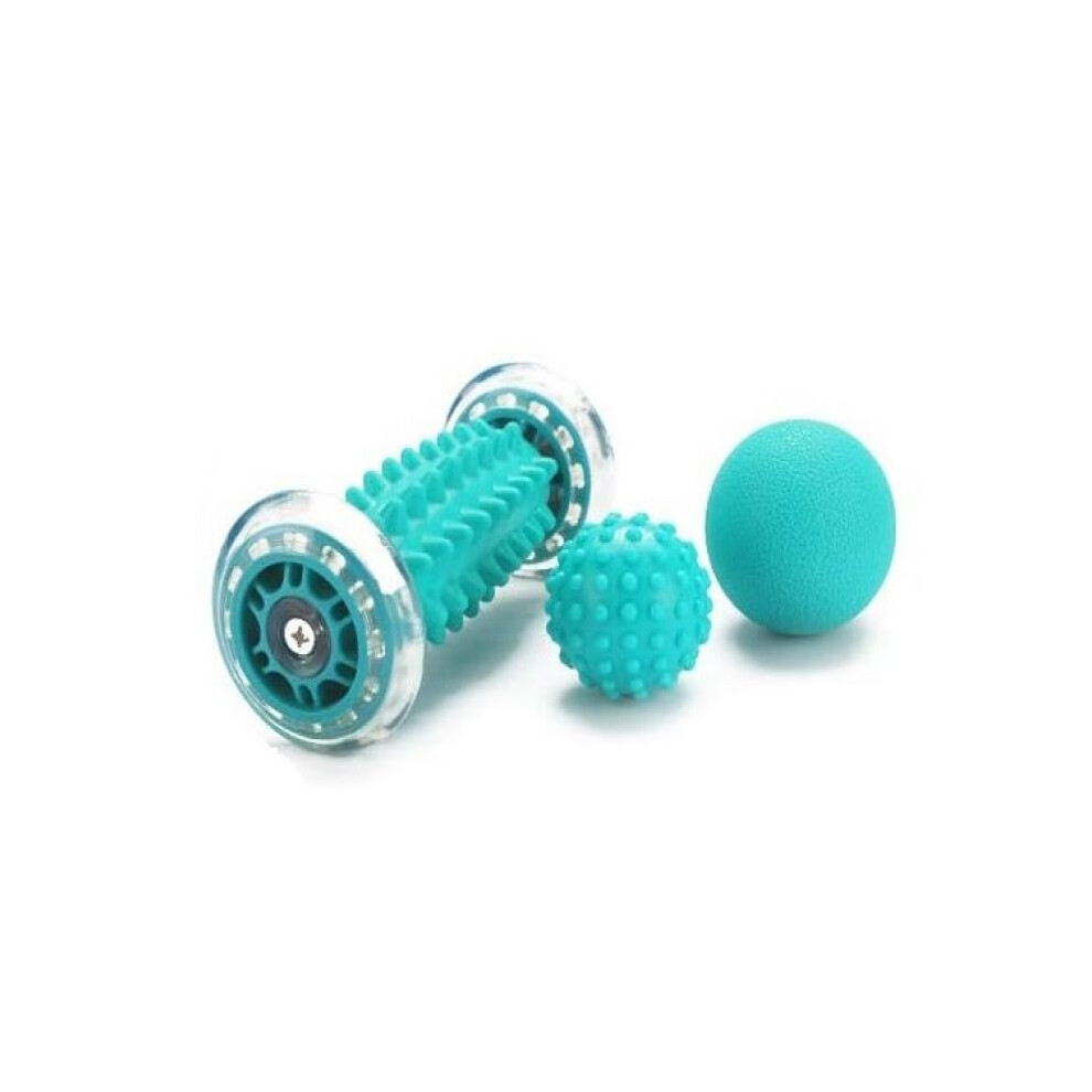 Ultimate Foot Comfort Companion, Foot Massager Roller With Vaulted Cobblestone Surface, Spiky Ball Therapy Stimulates Reflexology Points, Compact And