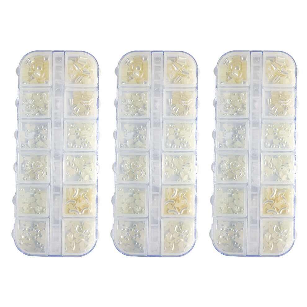 Mixed Sizes Decorations, Holographic 3D Nail Flakes, Resin Nail Art Supplies With Smooth Surface, Lightweight And Durable, Perfect For DIY Nail Kits