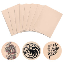 Flexible And User-Friendly Tattoo Practice Skin, Contoured Surfaces Practice & Double Sides Usage, Synthetic Skin (Flexible Silicone) Skin-Like Touch