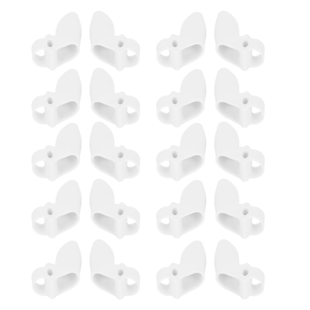 Gel Hammer Toe Crest Pads Soft Silicone Hammertoe Support With Medical Grade Rubber Gentle Cushioning For Toe Separator Stretcher Day Night Use