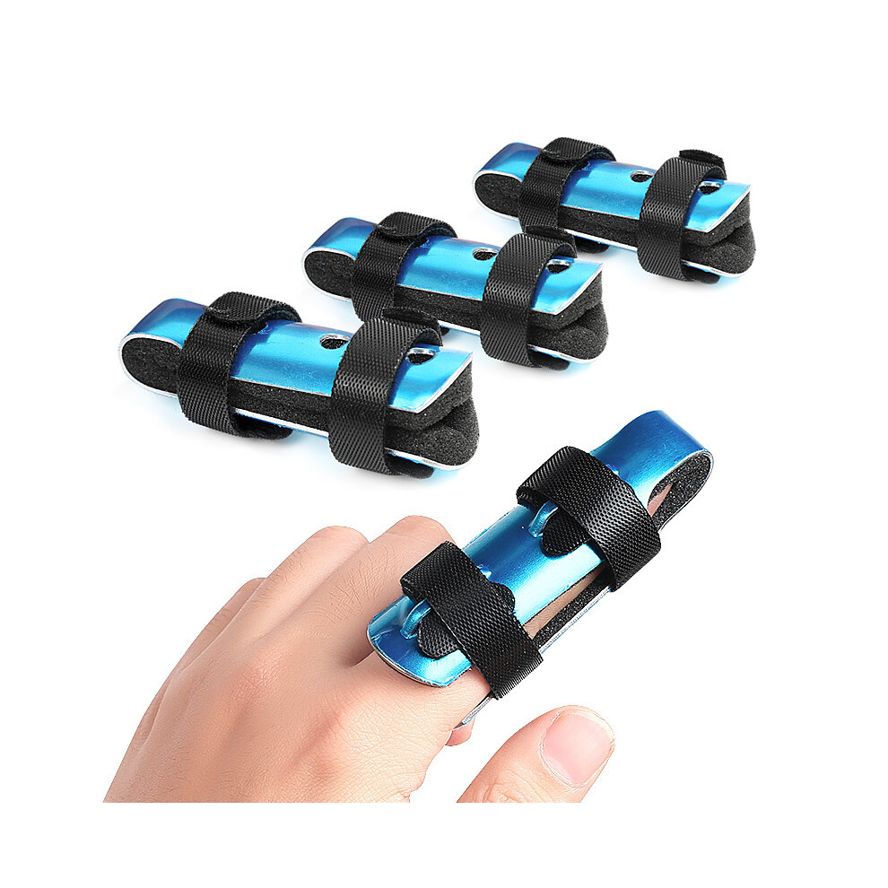 Aluminum Finger Splint, Customizable Support For Immobilize Finger, Breathable Elastic Sponge Ensures Comfort, Promote Rehabilitation From Trigger, A