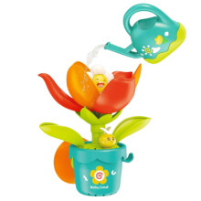 Baby Bath Toy Sunflower Sprinkler with Multiple Spray Modes for Infant Sensory Water Play