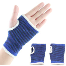 Wrist Straps For Weight Lifting, Blue, 2Pair, Gym Straps, Wrist Support, Fitness Wraps