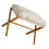 Fußhocker, faltbar, mit X-Beinen, moderne, 12