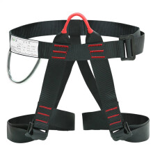 Roof Climbing Harness - Adjustable Unisex Safety Gear for Rock Climbing, Fire Rescue, and Professional Use