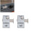 Locking Bolt 2Set Stainless Steel Folding Window Door Security Anti-Theft 2