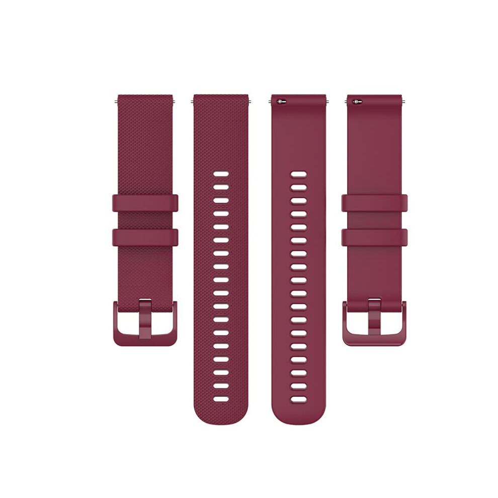 Silicone Watch Strap Compatible With Vivoactive 3S Hr Forerunner 245 255S 745 955 18Mm Quick Fit Color I 9382693562524