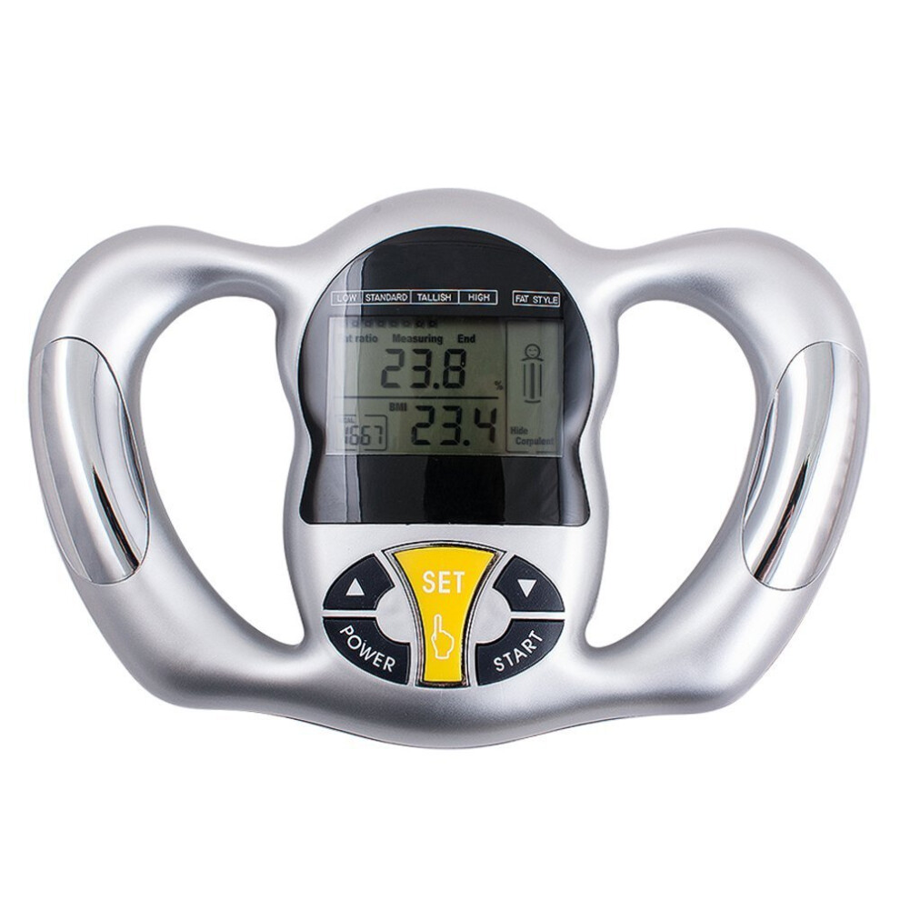 Digital Body Fat Analyzer with BMI Measurement and  Profile Memory for Health Tracking