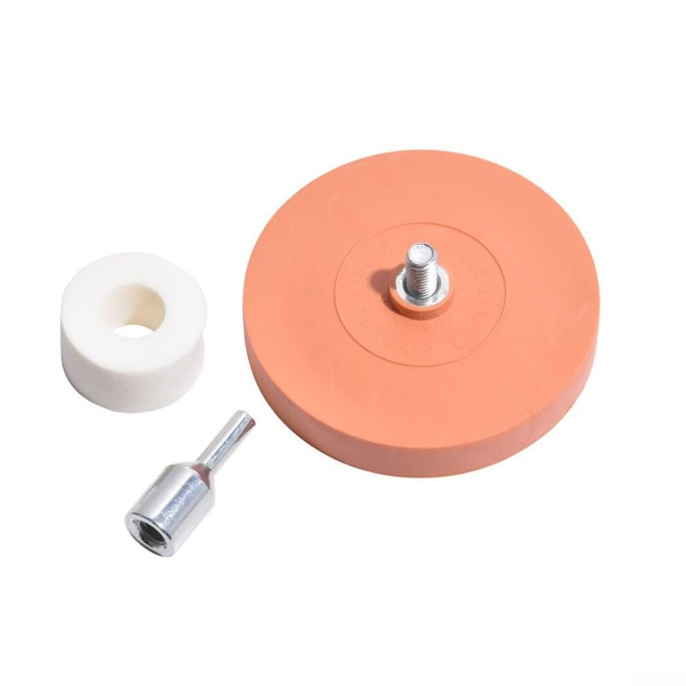 Car Decal Removal Tool Rubber Eraser Wheel For Drill, Fast Scratch Vinyl Sticker Remover 88X15mm 9187378572481