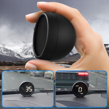 Car GPS Speedometer HUD 10Hz Dual Mode Auto Brightness Black