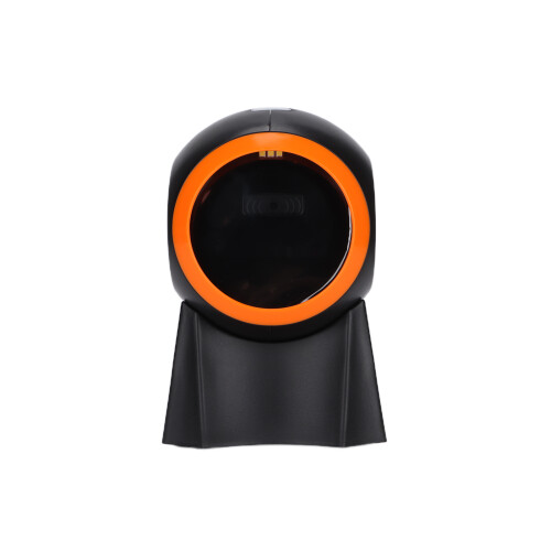 Barcode Reader Scanner USB Wired, Hands Free Barcode Scanner with Plug And Play 2D 1D Screen Scan Desktop for Supermarket Retail Store POS System (Inf 2