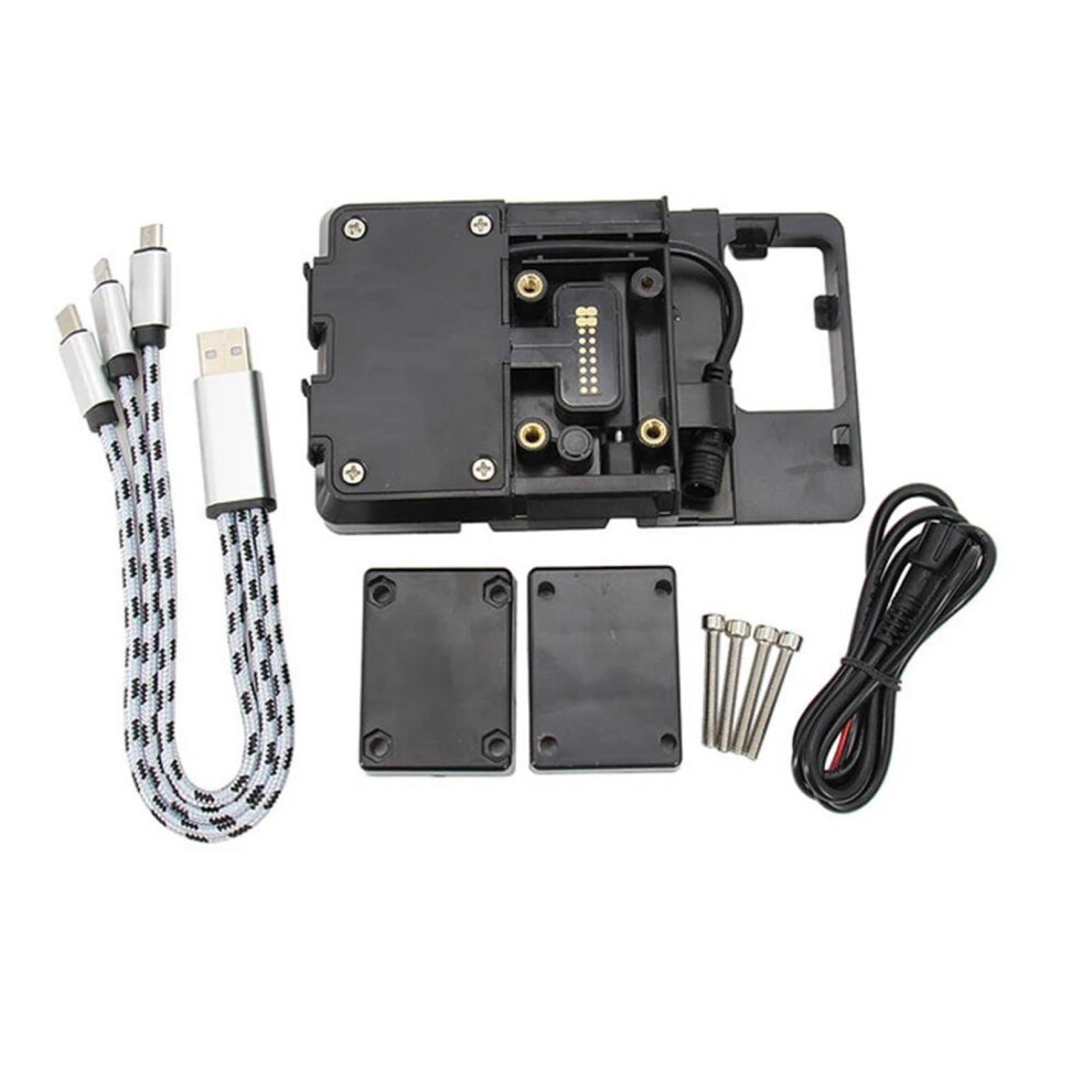 Motorcycle Phone Mount And Navigation Bracket For Bmw R1250r 20192022 With Secure Corner Grip 9382693558619
