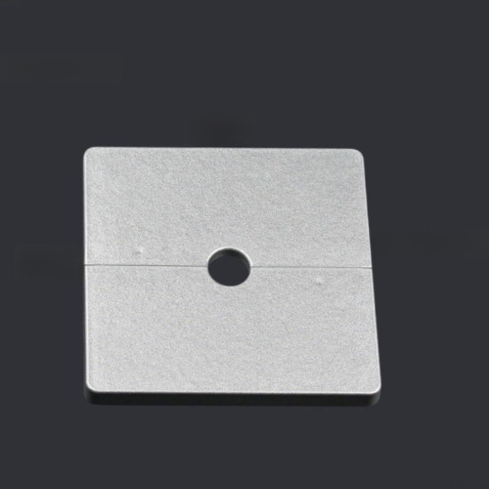 Abs Wall Hole Cover For Tv Background, Decorative Pipe Hole Concealment 12Mm 22Mm Silver 9382693563927