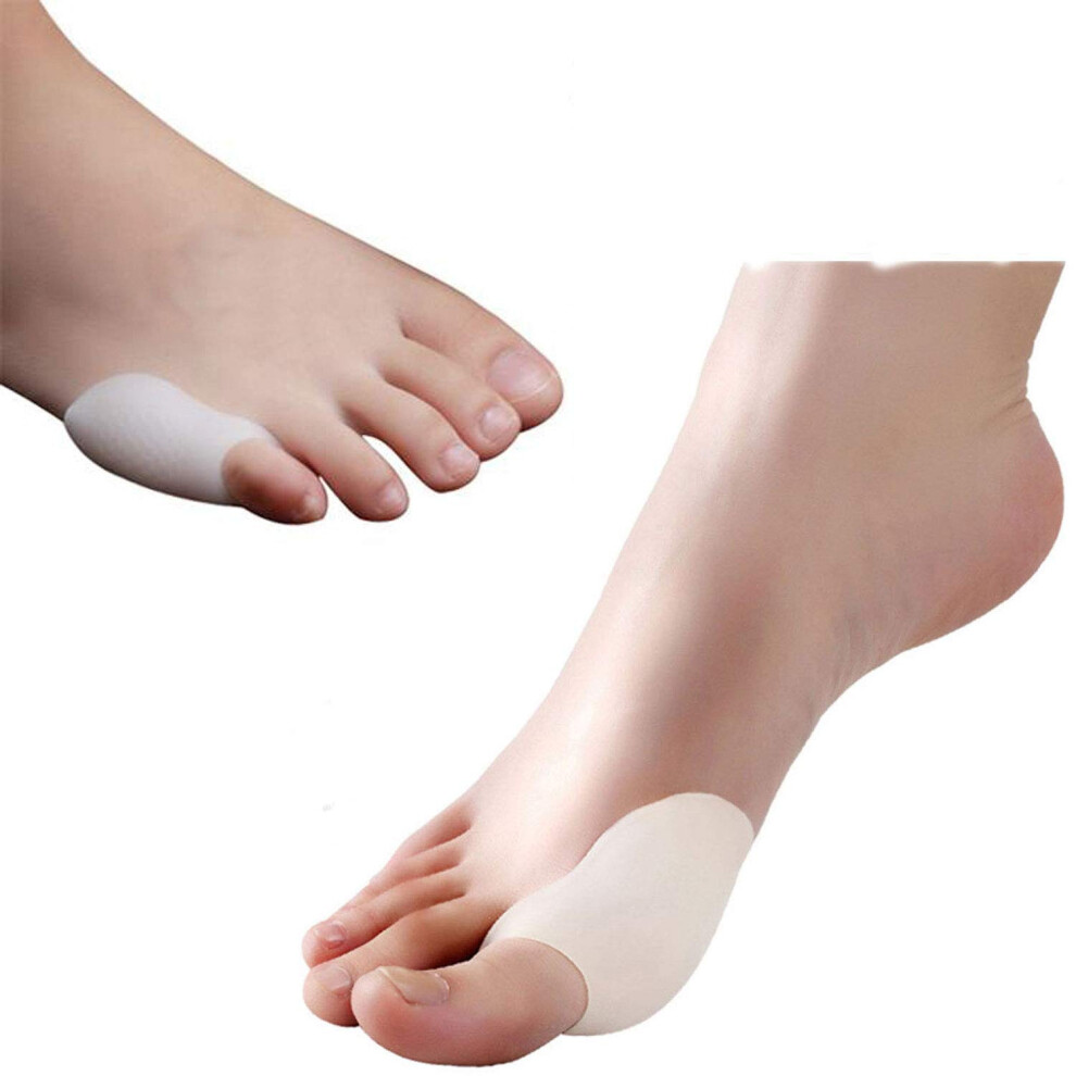 Bunion Pads and Gel Bunion Protector for Tailor's Bunion Pain Relief, Shock Absorbing, Fits Most Shoes