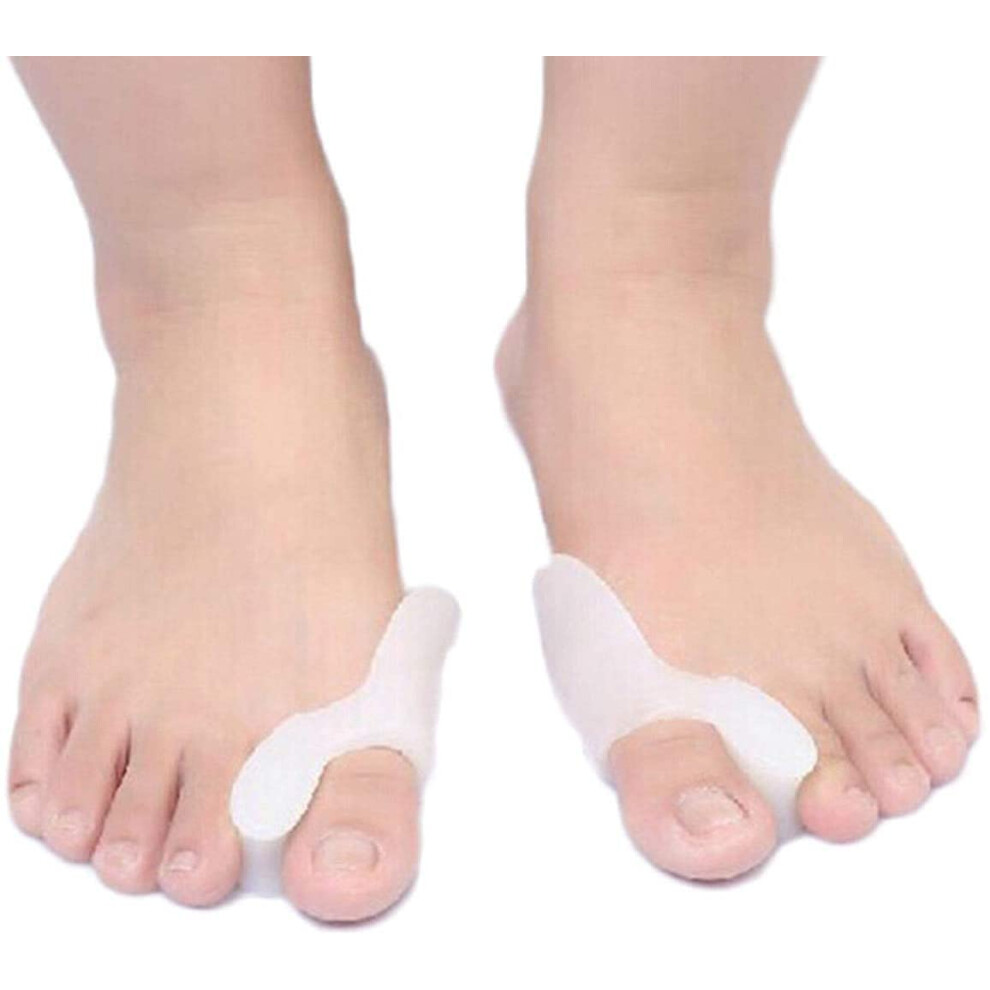 Silicone Gel Bunion Corrector with Toe Separator for Hallux Valgus Pain Relief â 3 Pairs