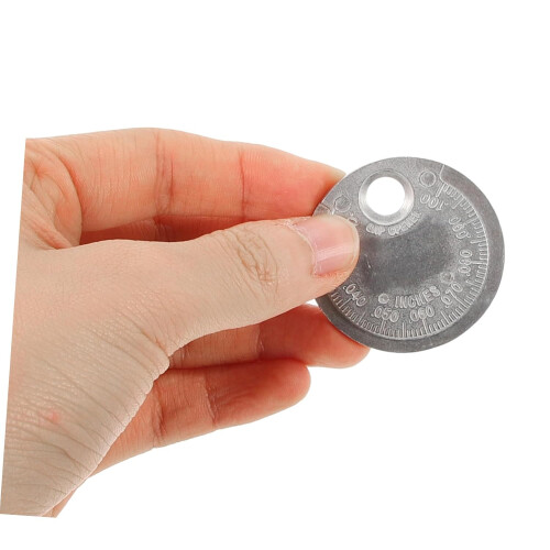 Spark Plug Gap Tool with Precise Measurement and Durable Alloy Construction to Prevent Engine Damage 2