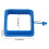 Square Plastic Fish Feeding Ring, 10cm Floating Feeder with Suction 12