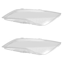 2X Auto Scheinwerfer Abdeckung Linse Scheinwerfer Schale Lampenschirm Transparent Lampenschirm für Leon 2013-2018 Vorne