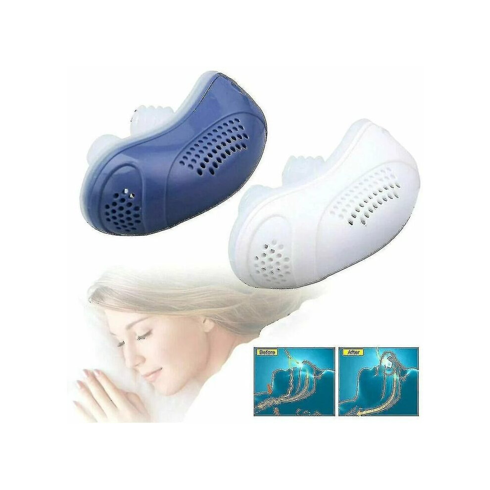 Electronic Anti Snoring Devices, Double Vortex Air Supply For Comfortable Sleep, Universal Adaptability Ensures A Snore-Free Night With Clean Air