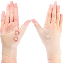 Daumenstütze zur Schmerzlinderung, Kompressionsstrumpf mit Magnettherapie-Handschuhen zur Handgelenkstütze und Linderung von Arthritisschmerzen,