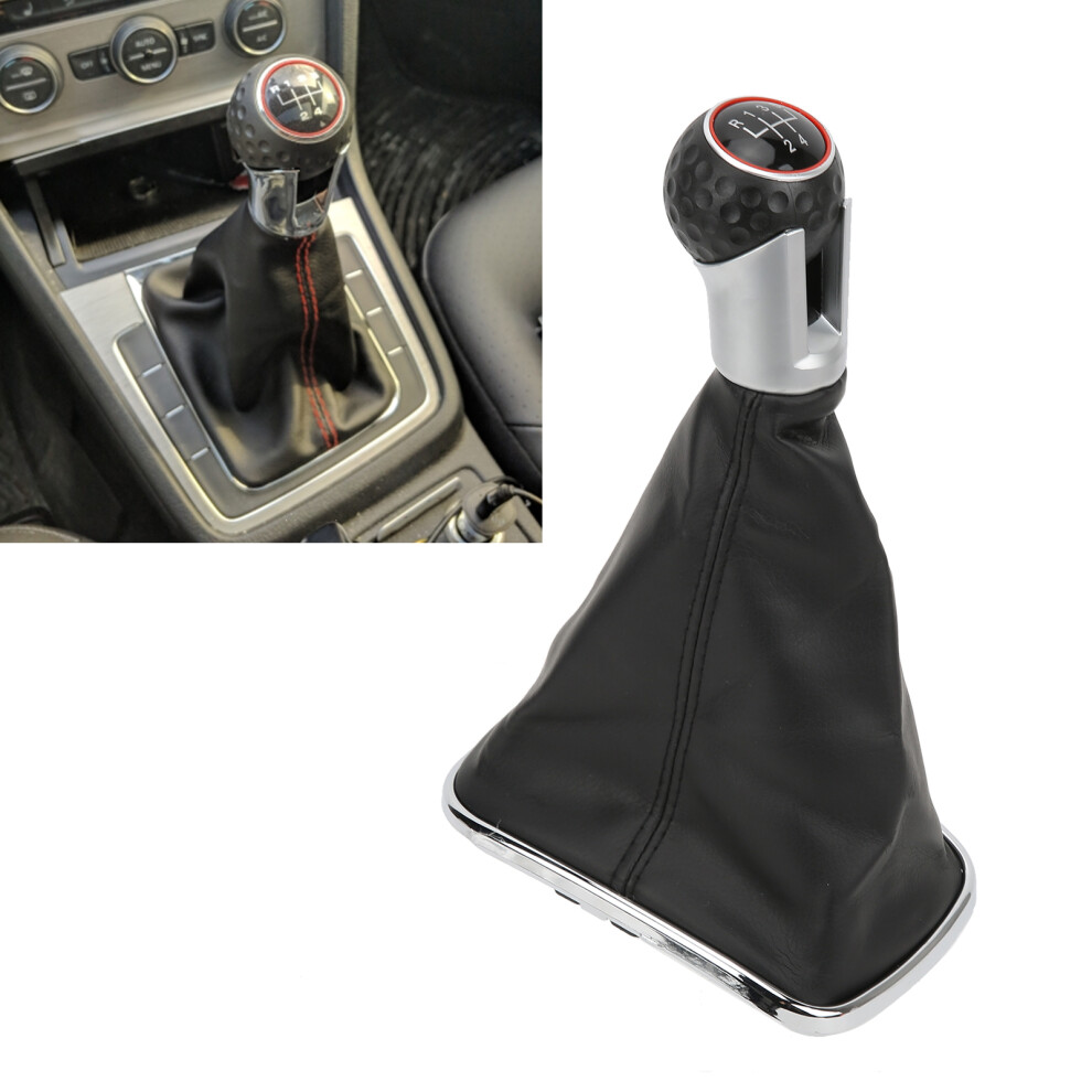 Car Gear Shift Knob Shifter Boot Dust Cover Replacement For Mk4 Bora 3691377403906