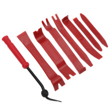 8pcs Car Audio Disassembly Tool Set, Steel & ABS Dashboard Removal Kit