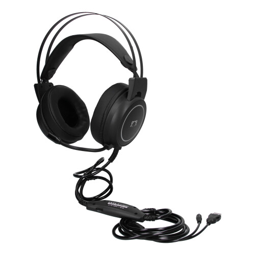 Ακουστικά για παιχνίδια με ήχο surround, ποιότητα ήχου υψηλής ανάλυσης, μικρόφωνο με
