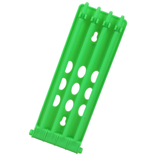Bands Rack Holder Durable Plastic Frame 7.8x2.6 inch Wall-Green