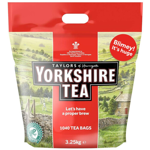 Yorkshire Tea Yorkshire Tea, Total 1040 Tea Bags, (Pack