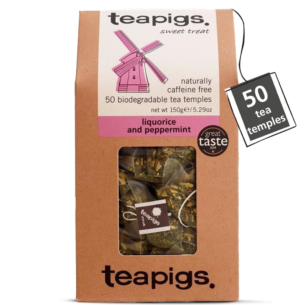 Teapigs Liquorice & Peppermint Herbal Tea Bags