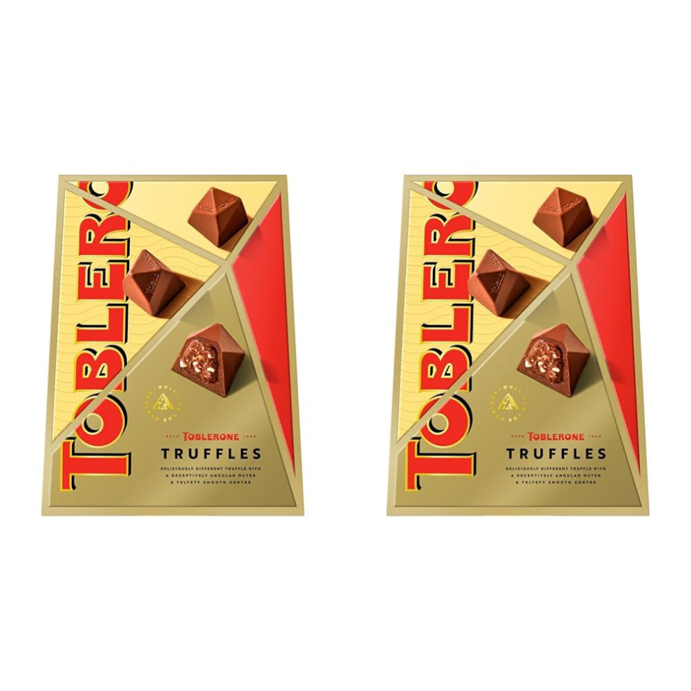 Toblerone Truffles, Milk Chocolate With Honey And