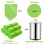 30L Biodegradable Bin Liners 100 Bags, 8Gallon/30 6