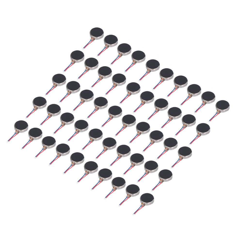 50Pcs Small Vibrating Motors Dc 3V 10X2.7mm Low Noise Compact Micro Vibrators 4671377406922