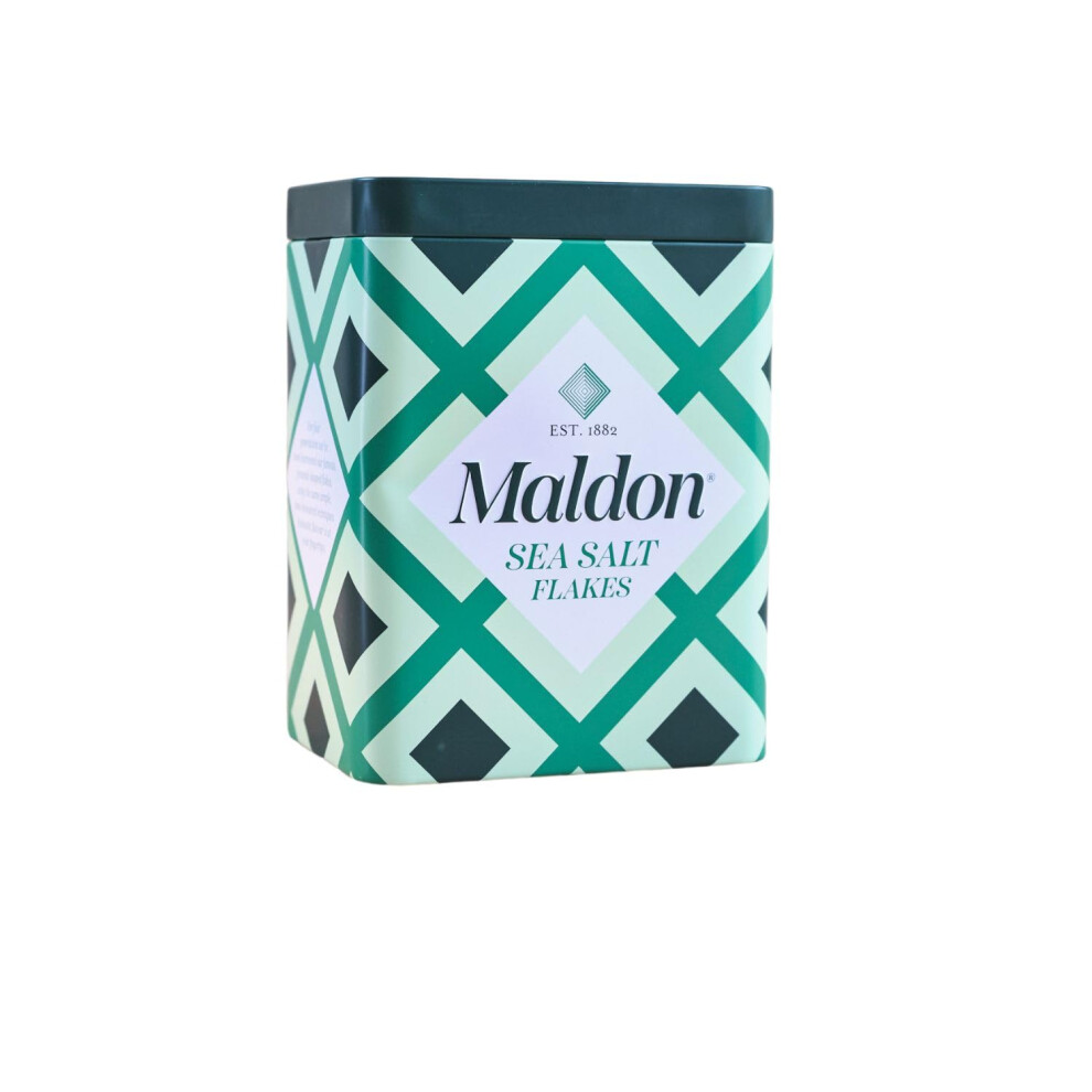 Maldon - Sea Salt Gift Tin, Includes Original Sea Salt 250G And A Sea Salt Gift Tin - Soft And Crunchy Sea Salt Flakes - Perfect For A