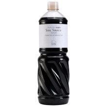 Emma Basic Gluten Free Reduced Salt Soy Sauce 1 Litre | Umami |Reduced Salt |No Additives|