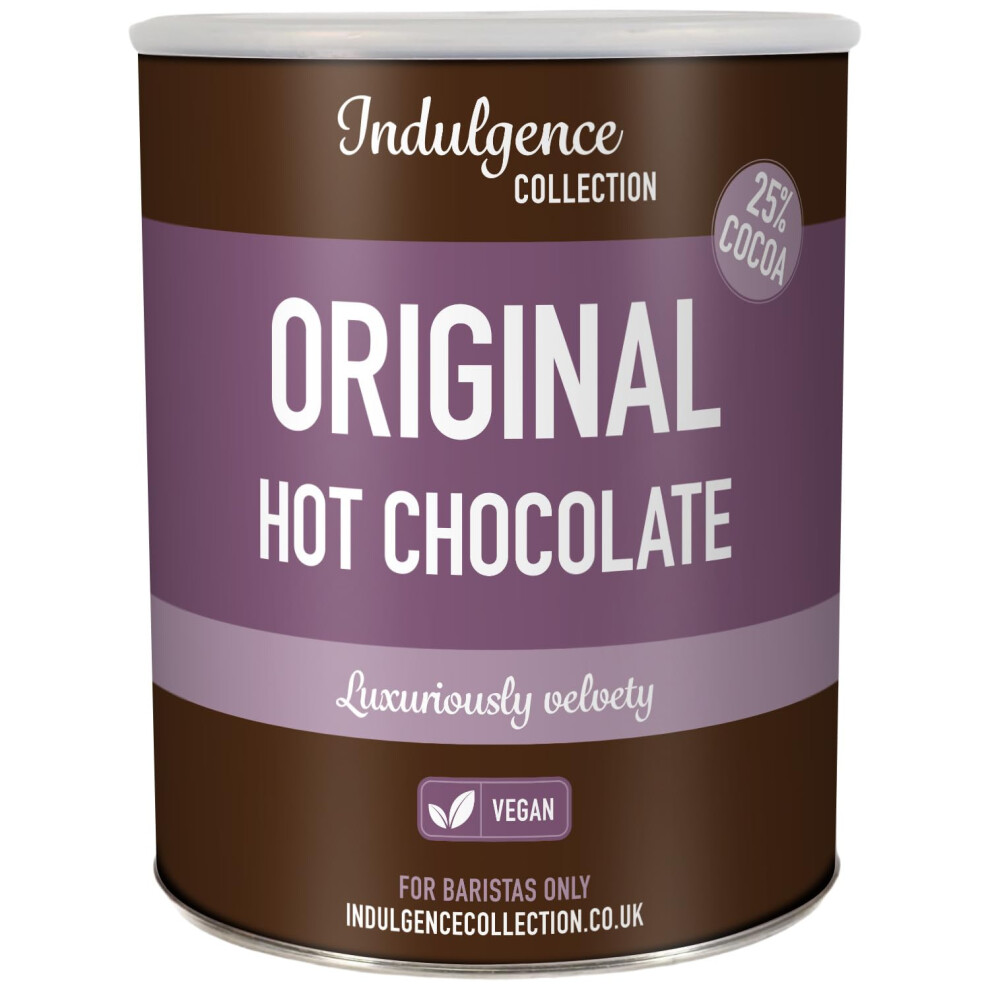 Photos - Other Office Equipment Indulgence Collection Original Hot Chocolate 2kg, 80 Servings - Premium, Sustainable Cocoa Powder - Rich and Velvety Drinkin