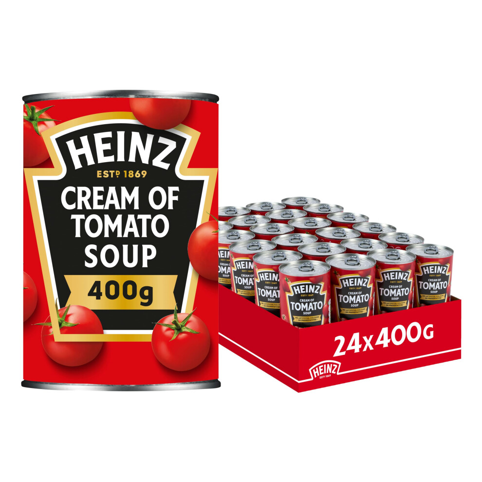 Heinz Cream Of Tomato Soup 24X400g