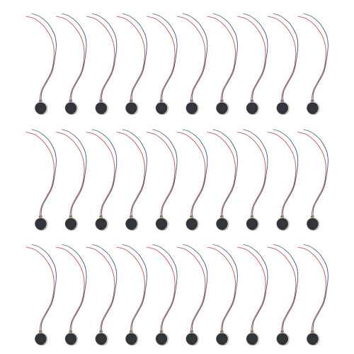 30Pcs Small Micro Vibration Motors Lightweight & Quiet Low Power Consumption 1